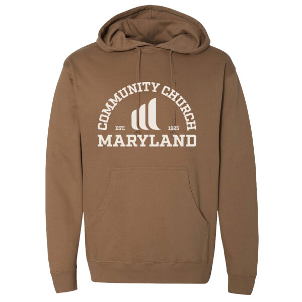 University Style Hoodie (White Graphic) Thumbnail