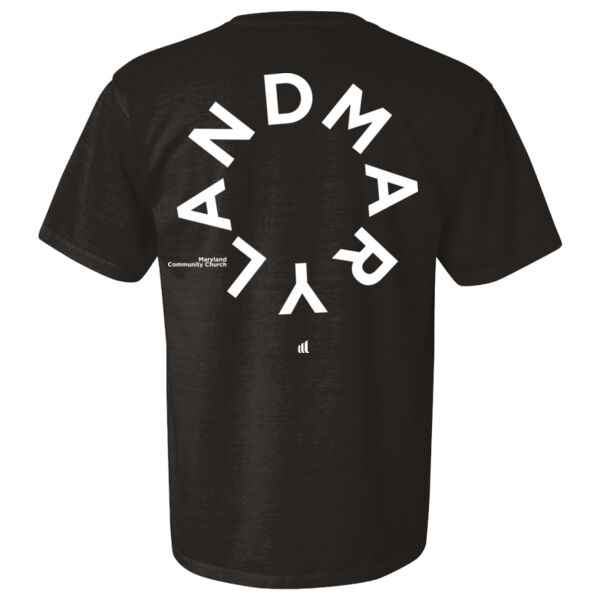 Maryland 360 - White Graphic - Garment-Dyed Heavyweight T-Shirt Thumbnail