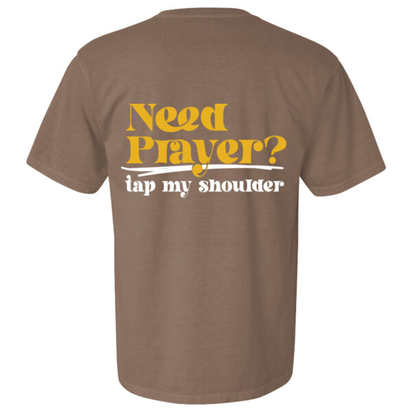 Prayer Shirt Script -  - Garment-Dyed Heavyweight T-Shirt Thumbnail