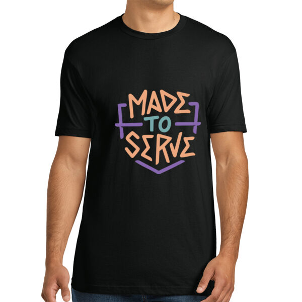Made to Serve  - Unisex Cotton Tee Thumbnail