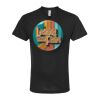 Unisex Poly-Rich V-Neck T-Shirt Thumbnail