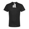 Unisex Poly-Rich V-Neck T-Shirt Thumbnail