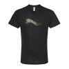 Unisex Poly-Rich V-Neck T-Shirt Thumbnail