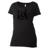 Women's Poly-Rich Scoop Neck T-Shirt Thumbnail