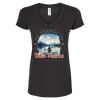 Women's Poly-Rich V-Neck T-Shirt Thumbnail