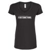 Women's Poly-Rich V-Neck T-Shirt Thumbnail