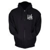 Unisex Full-Zip Hooded Sweatshirt Thumbnail